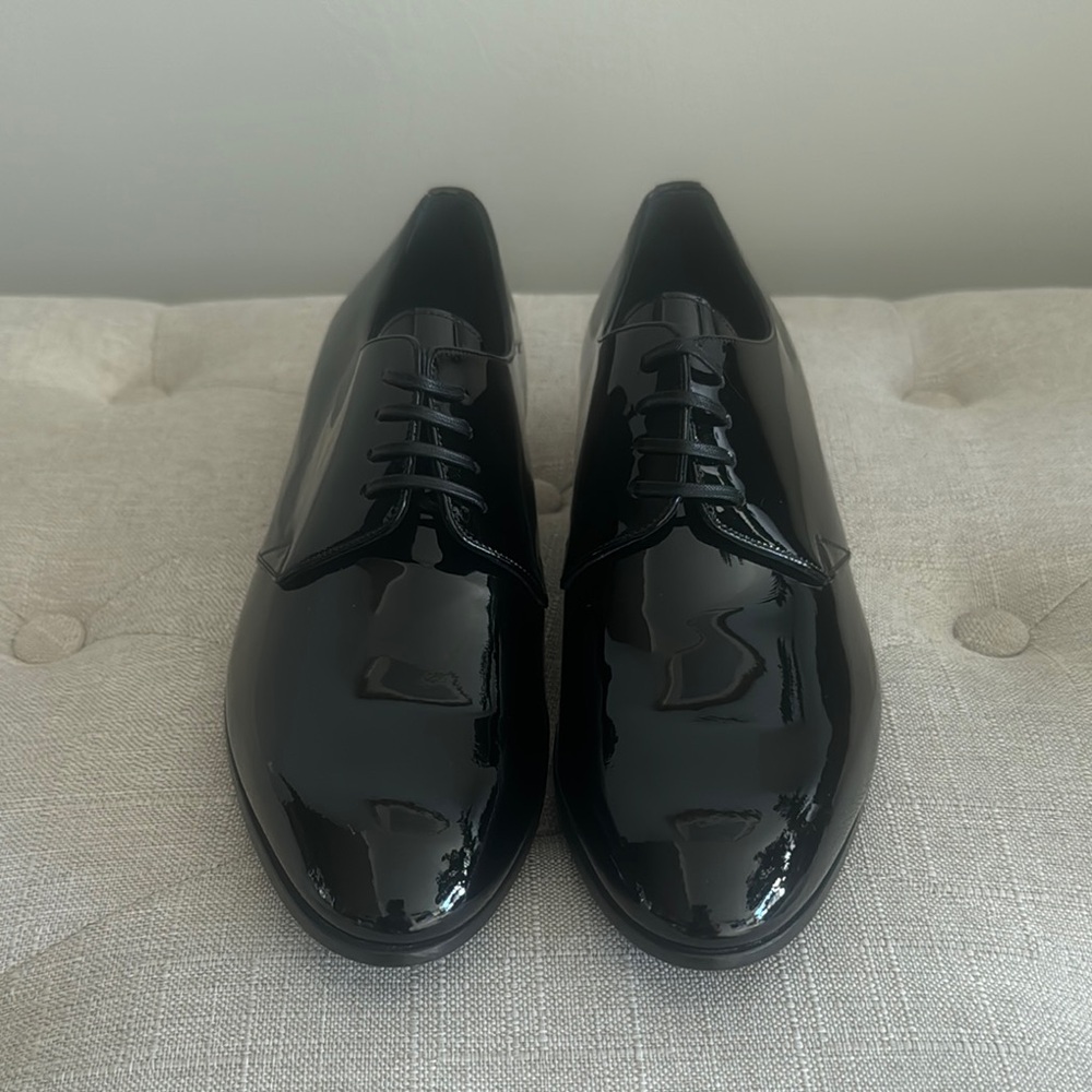 Dior Black Patent Leather Women’s Derby
